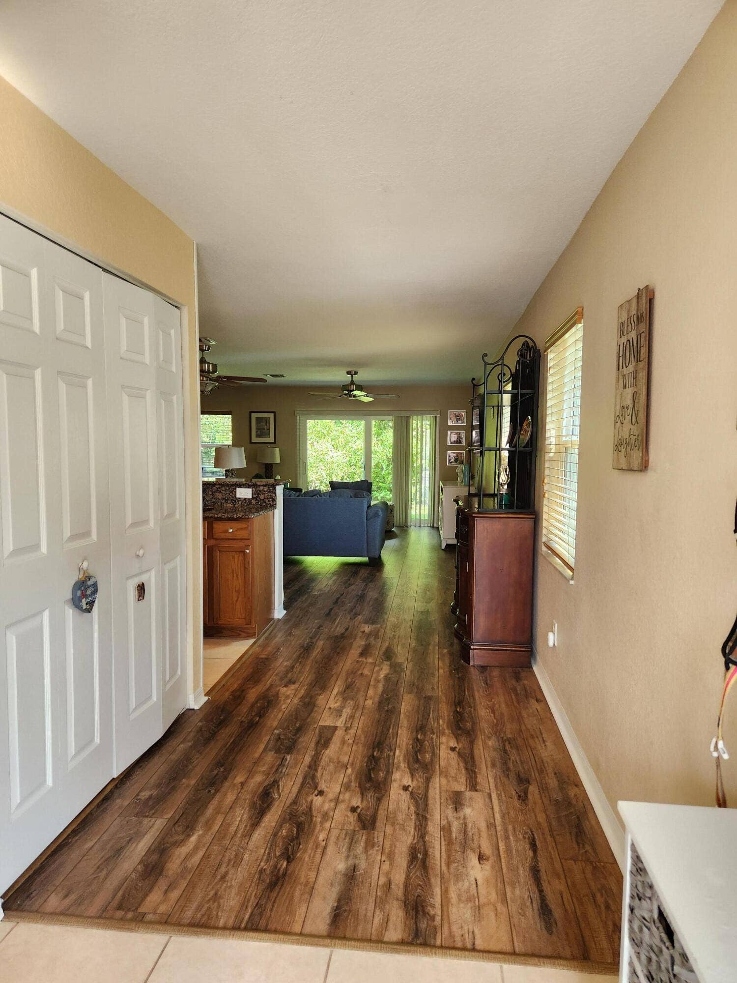 2765 SE Birmingham Drive, Stuart, FL 34994 Foyer looking toward slider