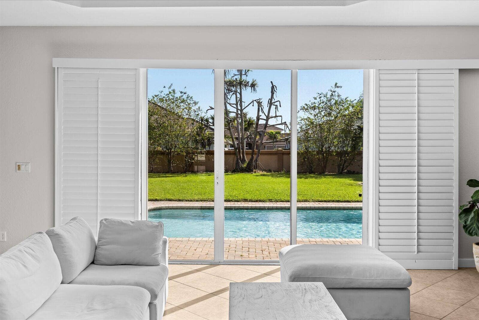 1180 AMETHYST Drive SW, Vero Beach, FL 32968 View of Backyard