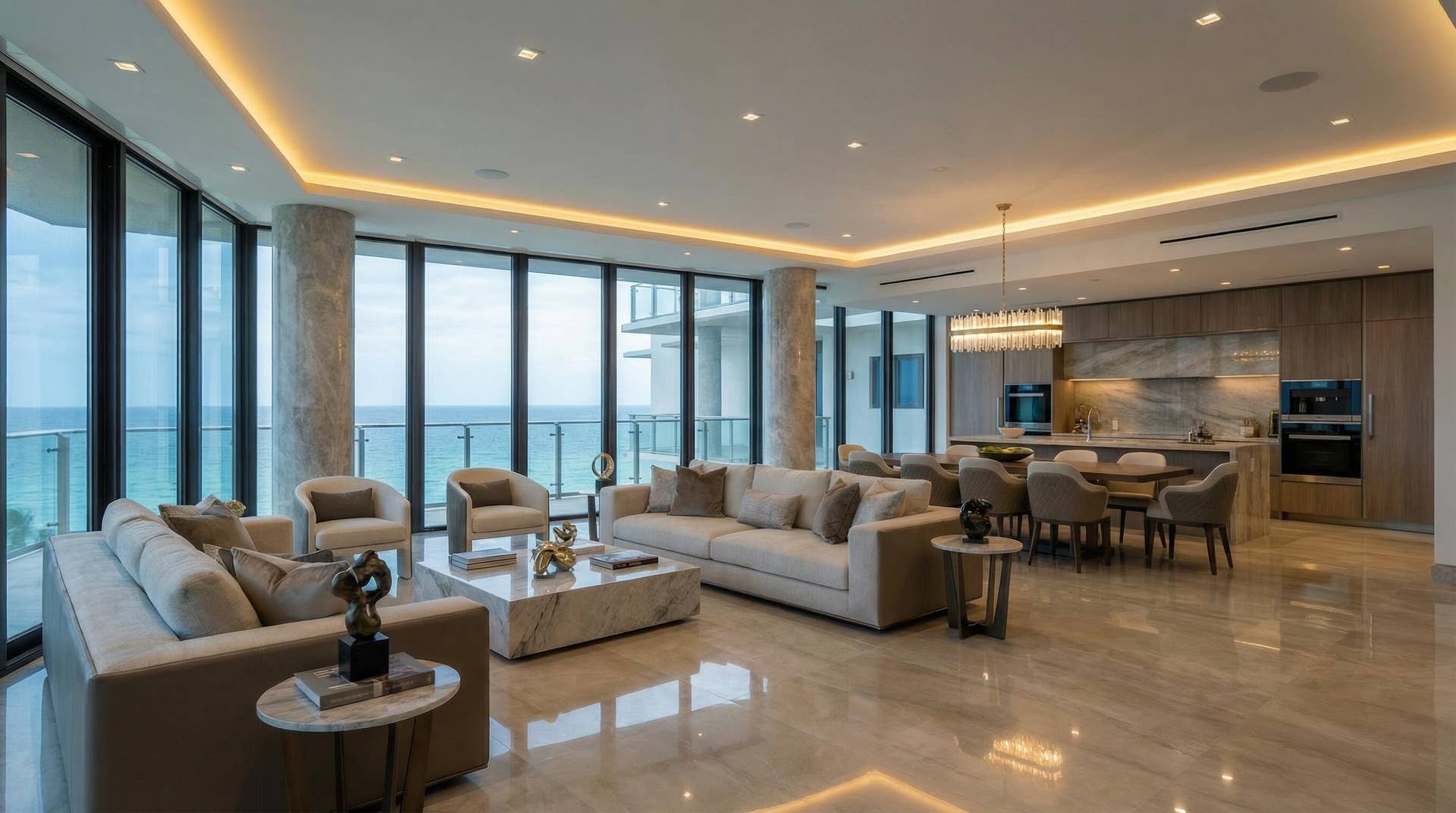 3319 N OCEAN Drive, #608, Hollywood, FL 33019 Living rooms 6