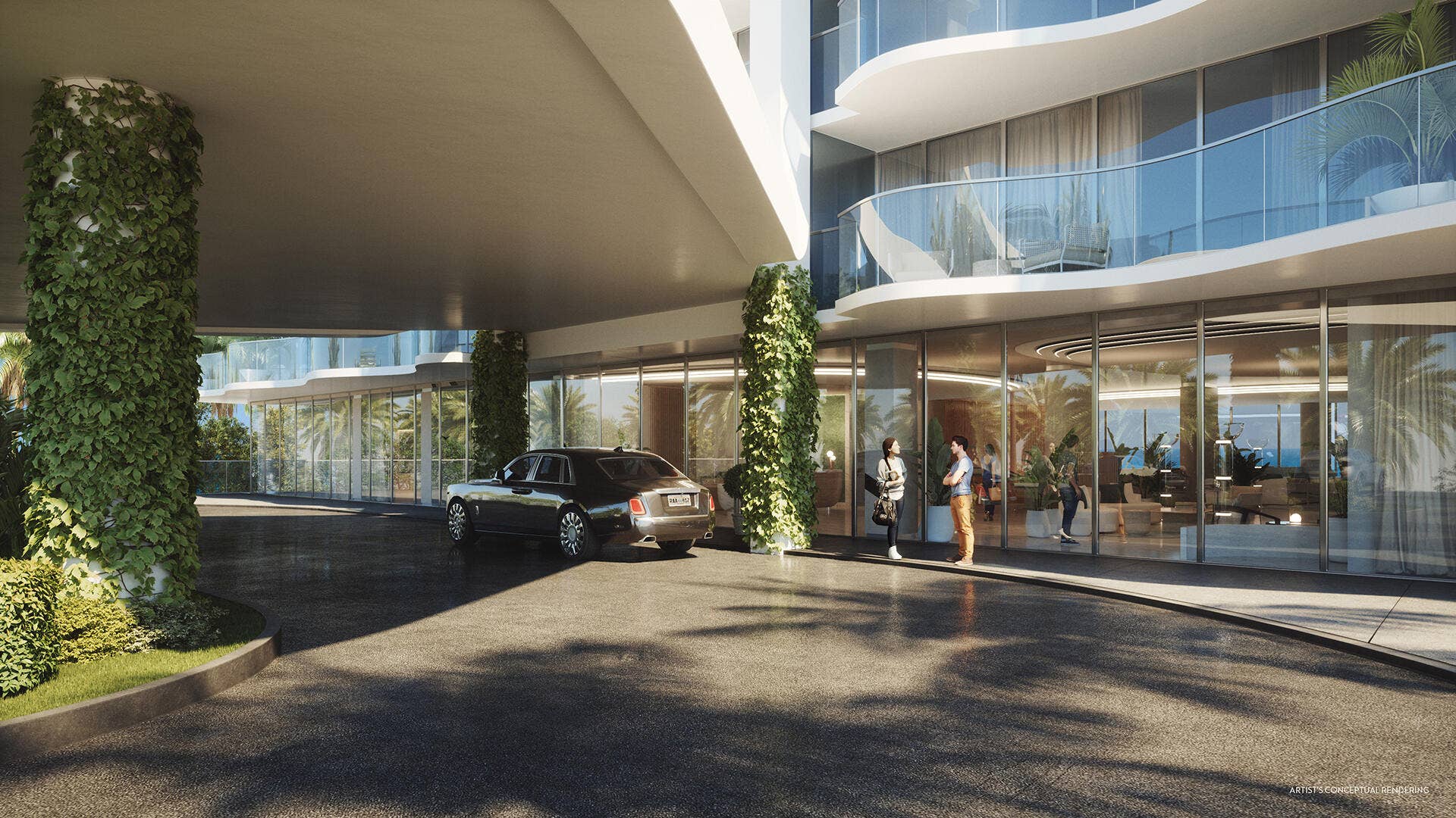 Experience luxury from the moment you arrive at Casamar, welcoming residents and guests with elegance.