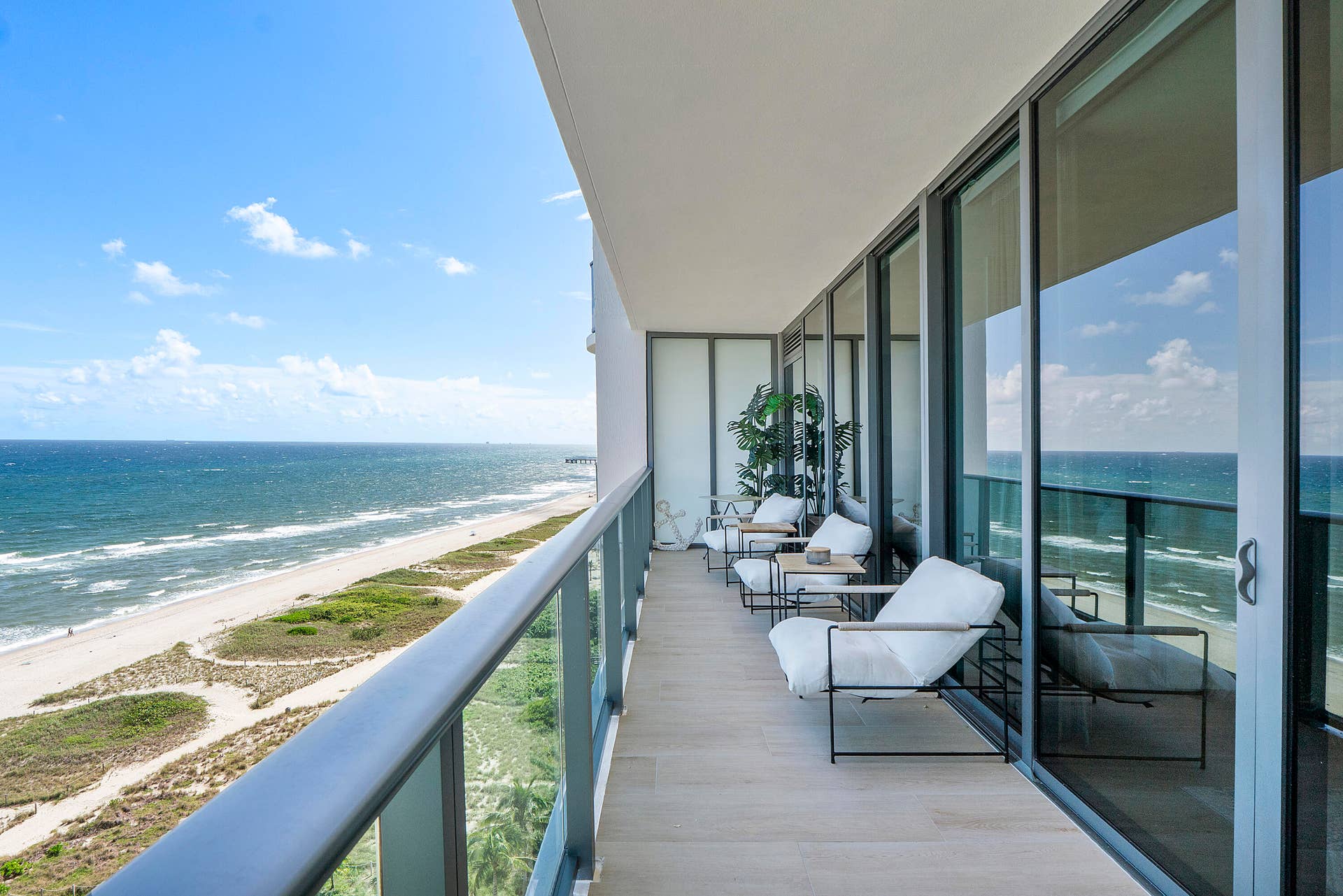 The perfect setting to enjoy morning coffee, spectacular sunsets and the beauty of South Florida's Coastal Lifestyle.