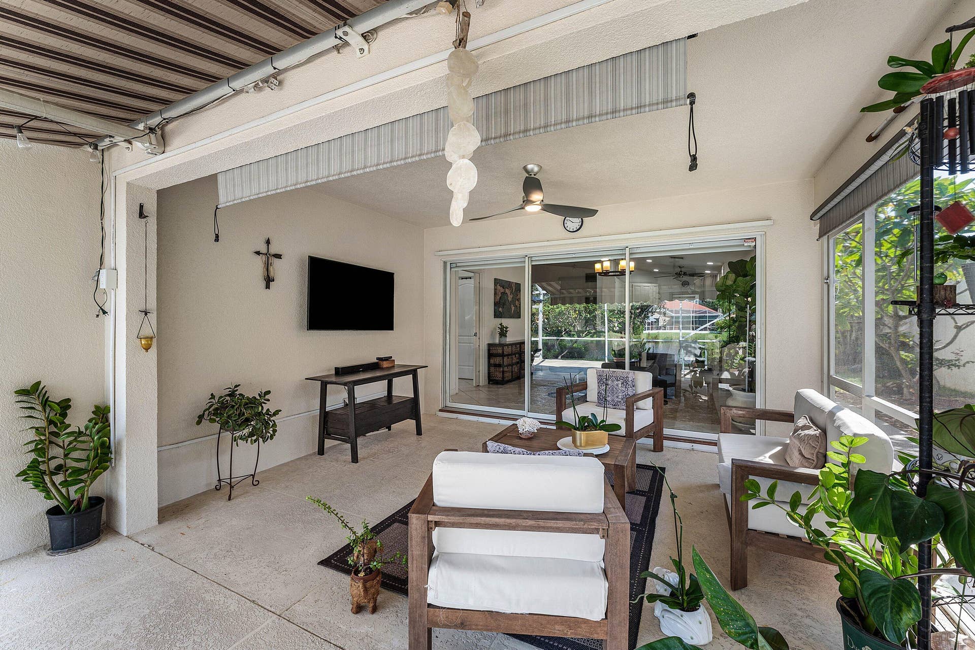 Covered Patio Area