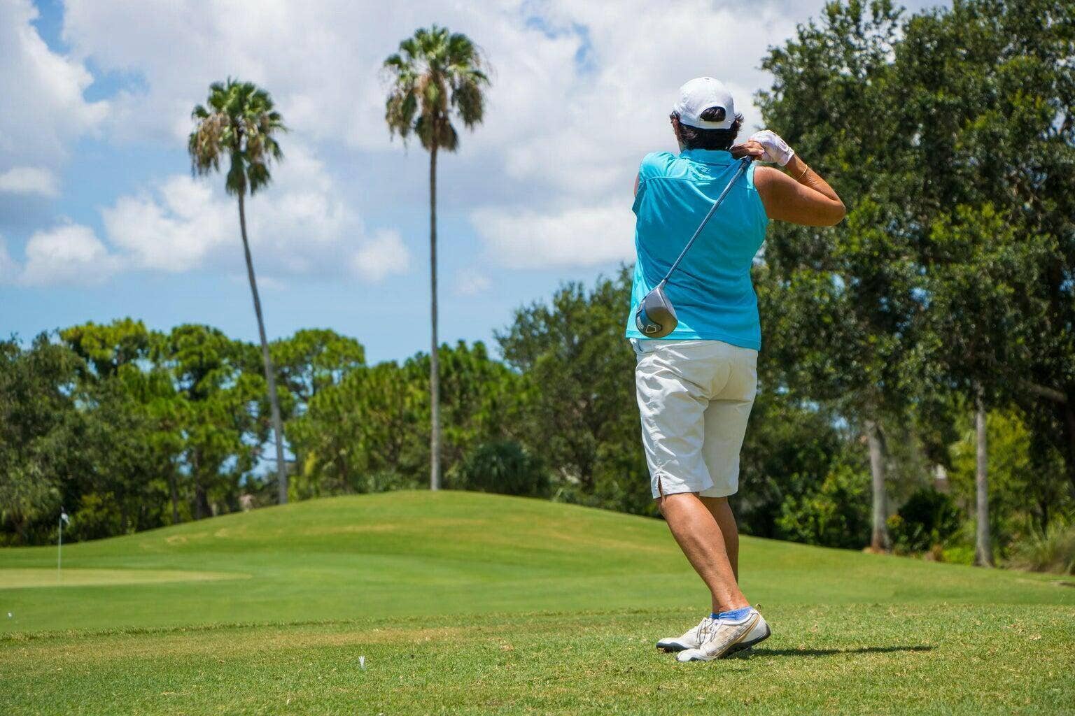 Golfing