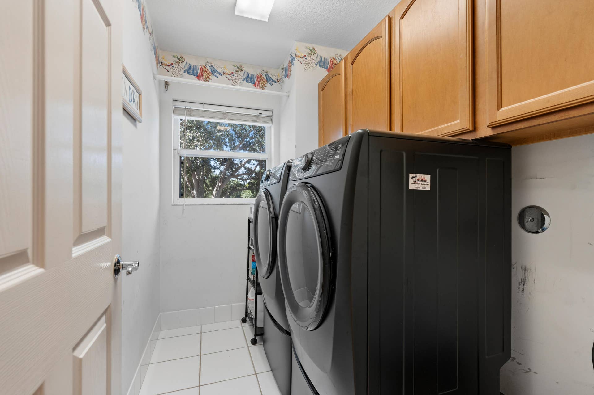 upstairs laundry