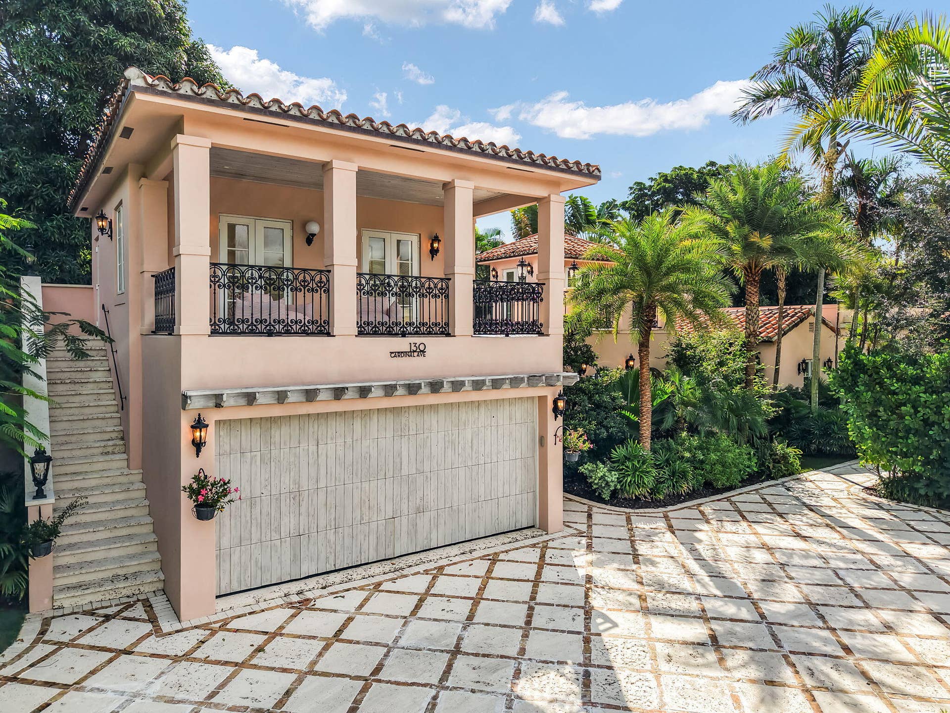 130 CARDINAL Avenue, Boca Raton, FL 33486 Staircase to 4th bdrm and bonus room