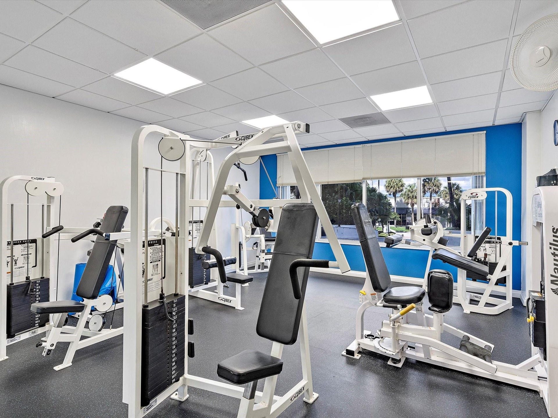 3 Fitness Centers!