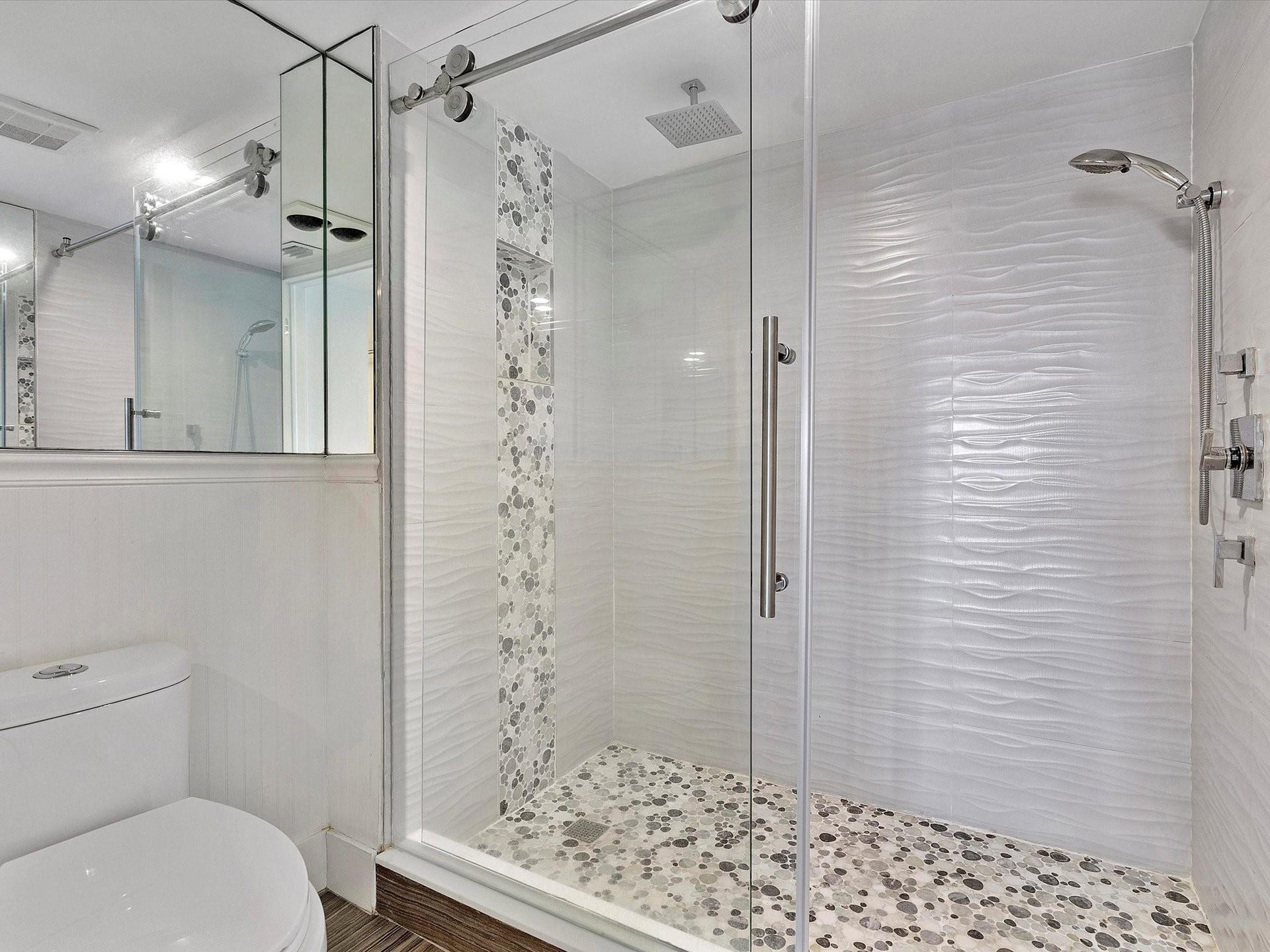 Primary Bathroom, Spacious Shower