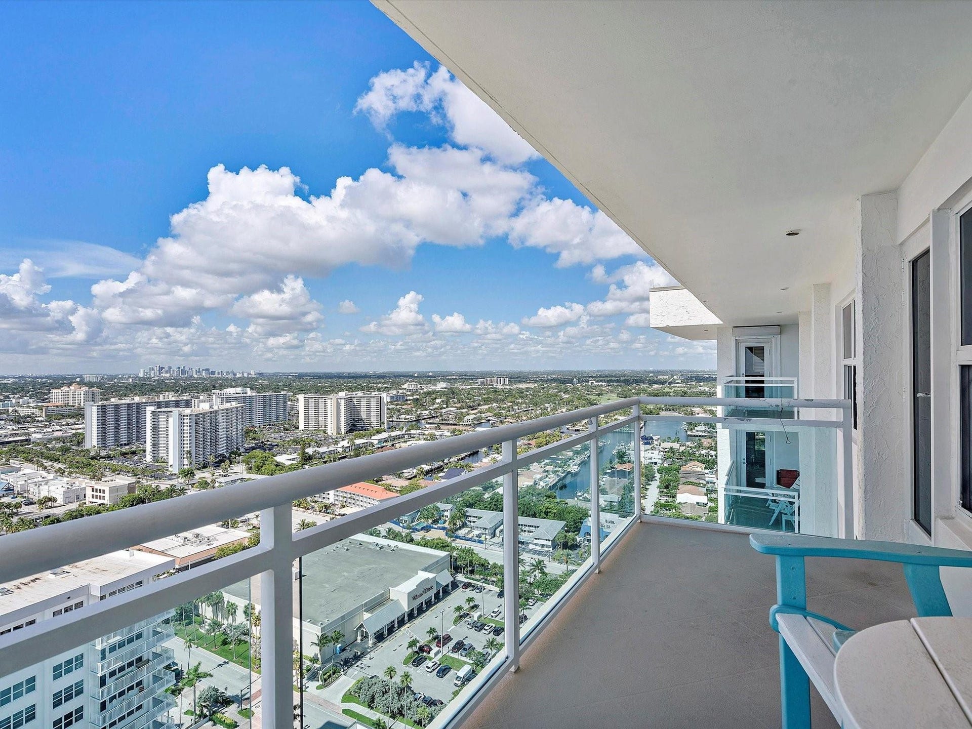 City and Intracoastal Views