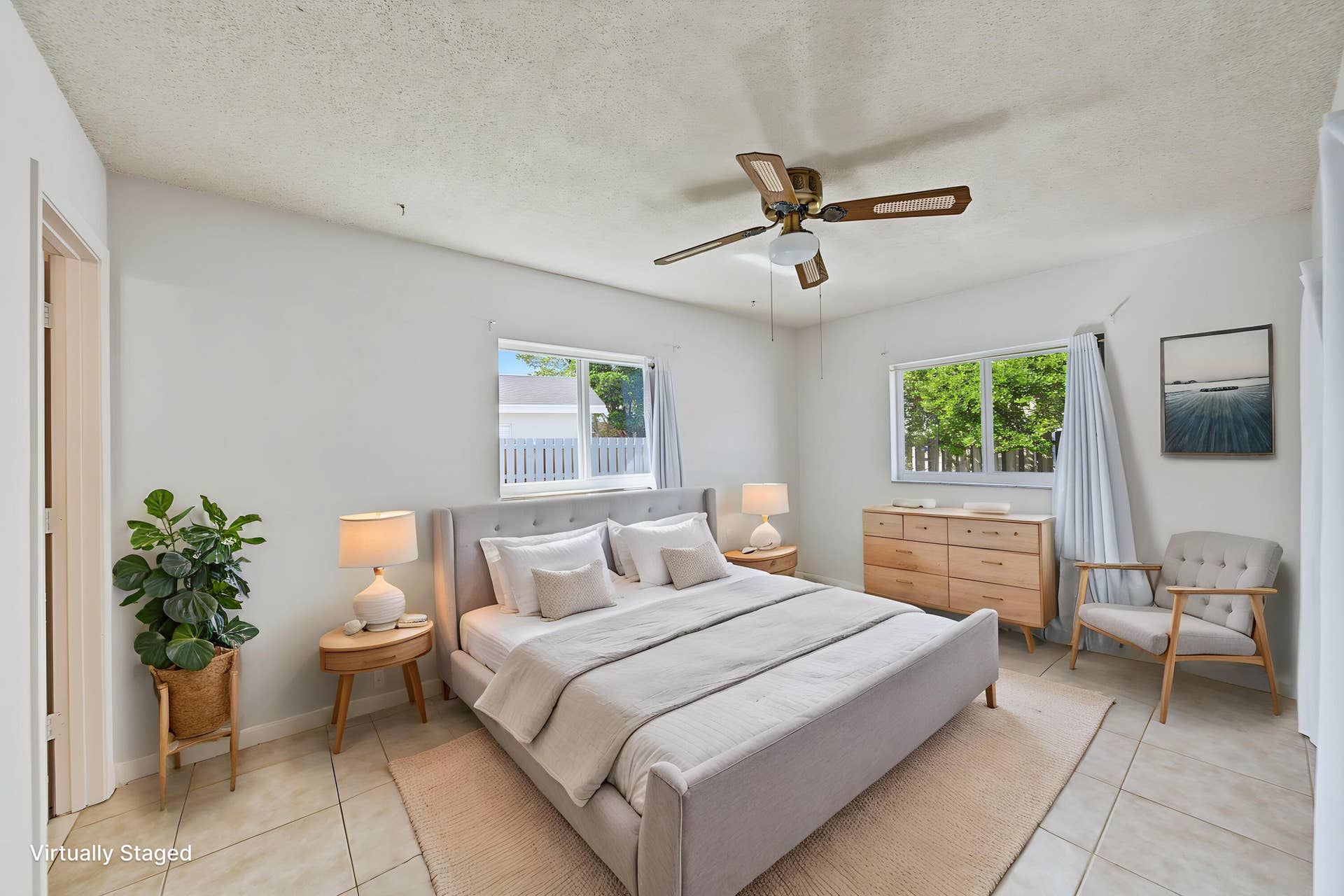 4 Bedrooms...all with closets for storage