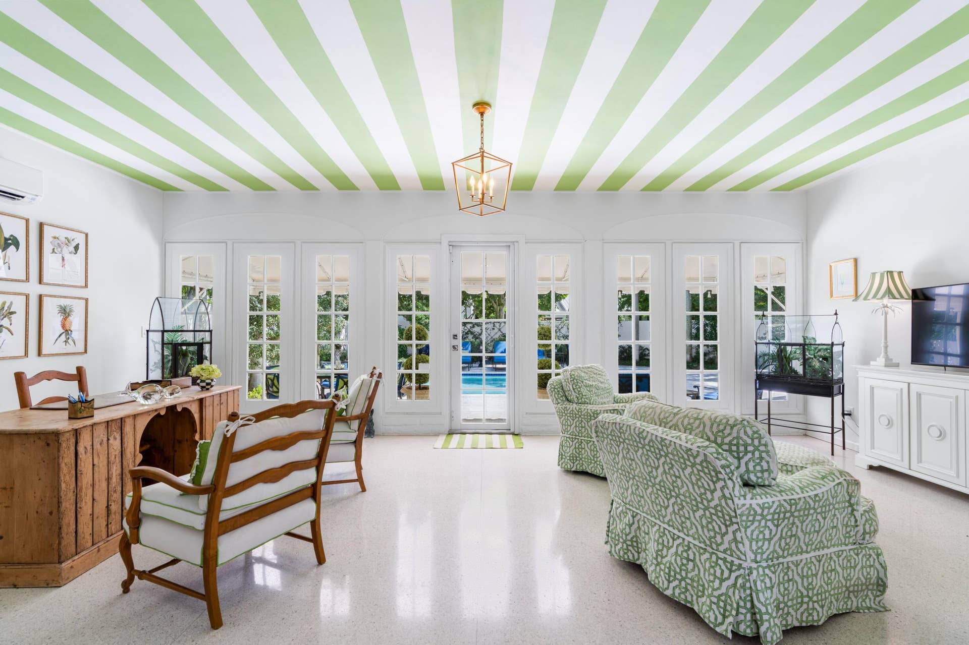 Florida Room overlooking Patio