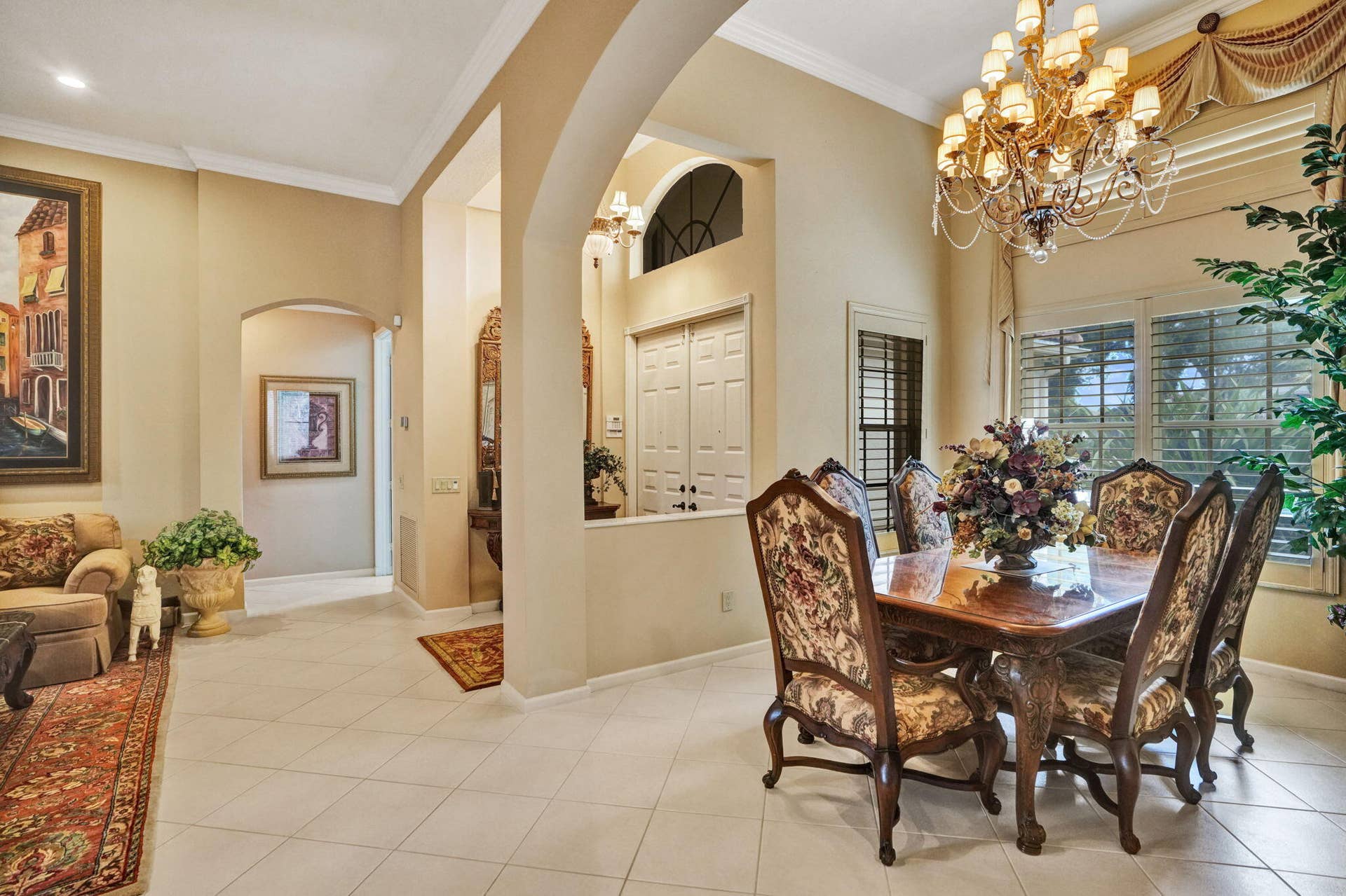 11733 CARDENAS Boulevard, Boynton Beach, FL 33437 Formal Dining Room with Double Door Entrance Way