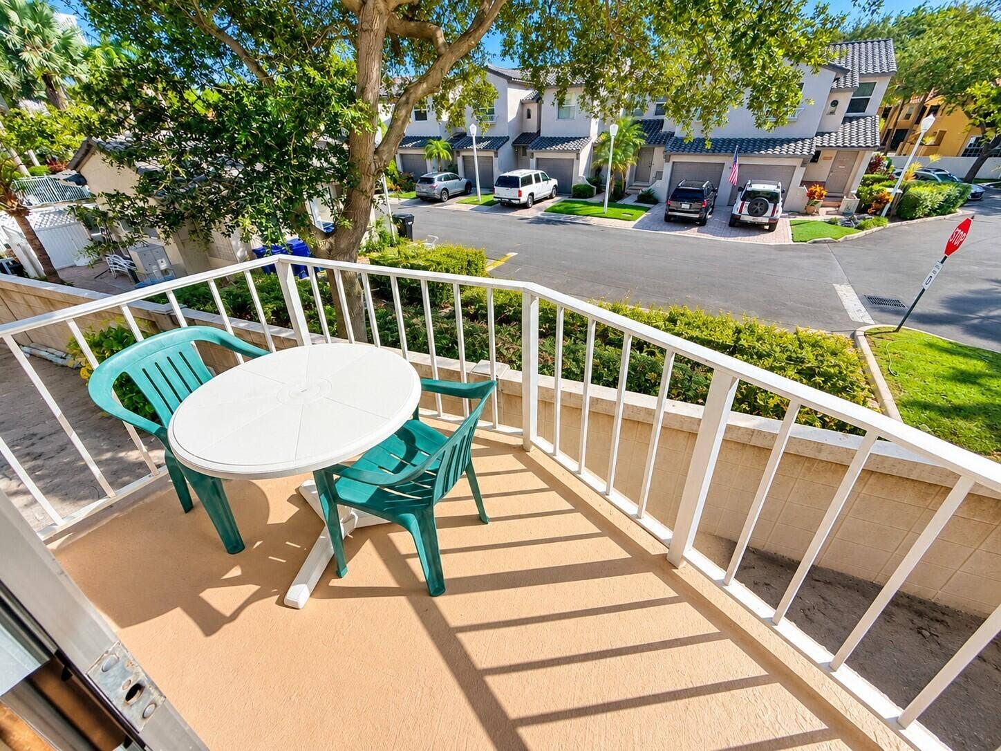 Balcony Overlooking Townhomes