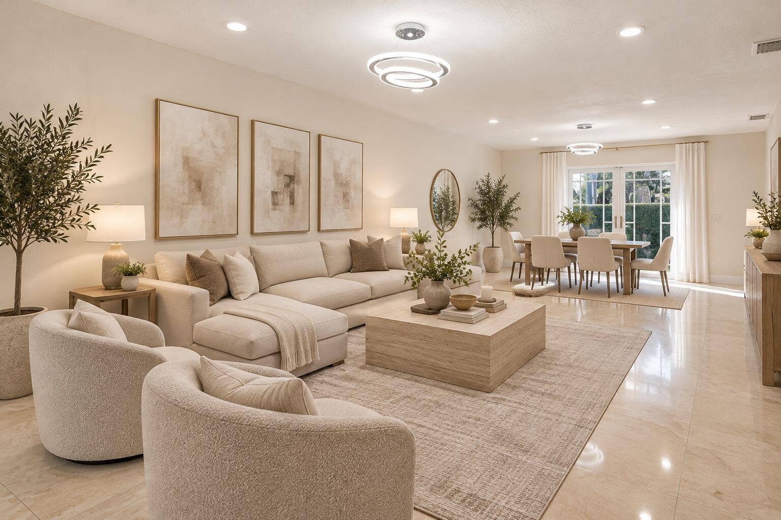 Main Living/ Dining room