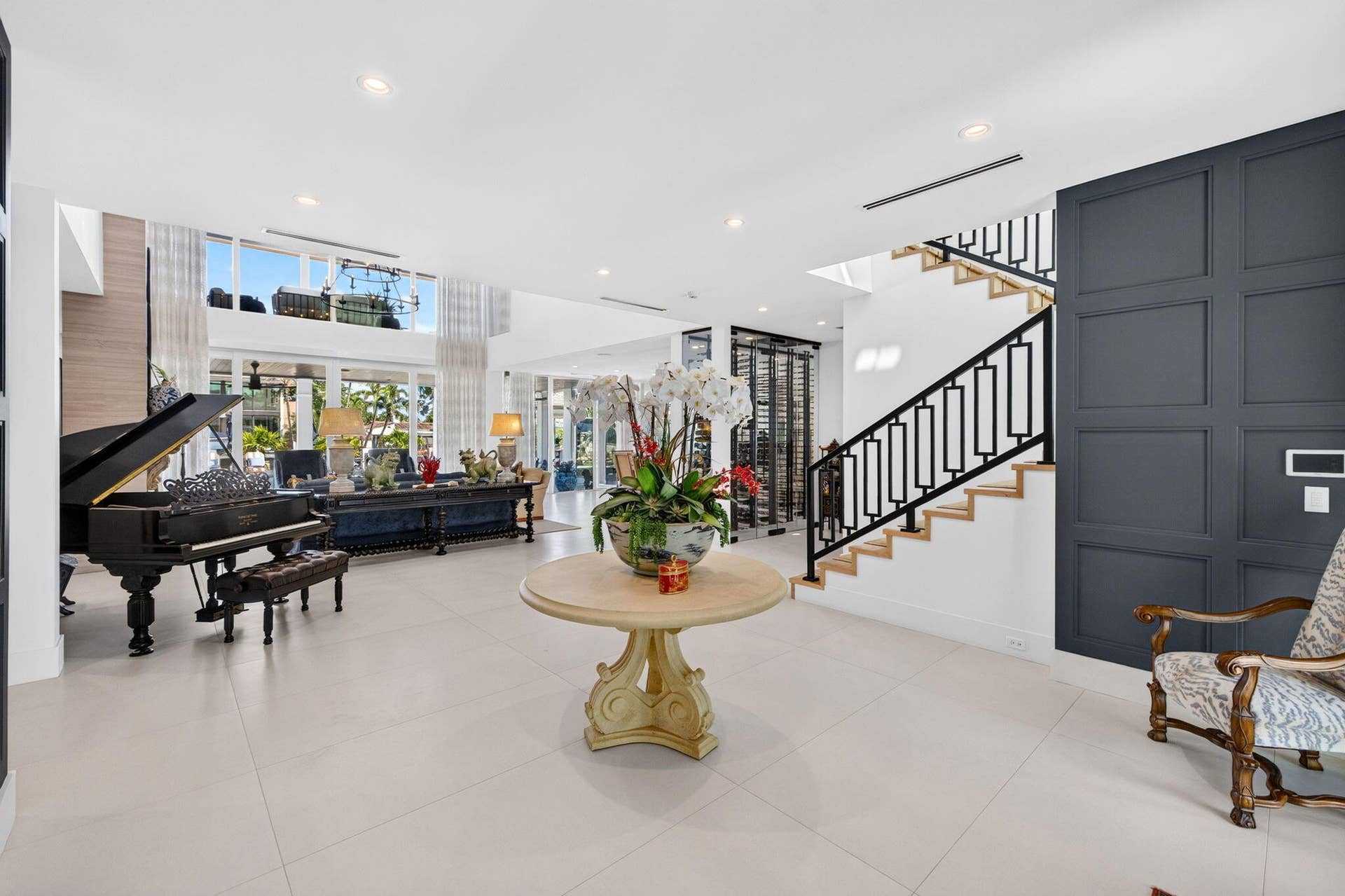 6_Grand Foyer and Piano - View 1
