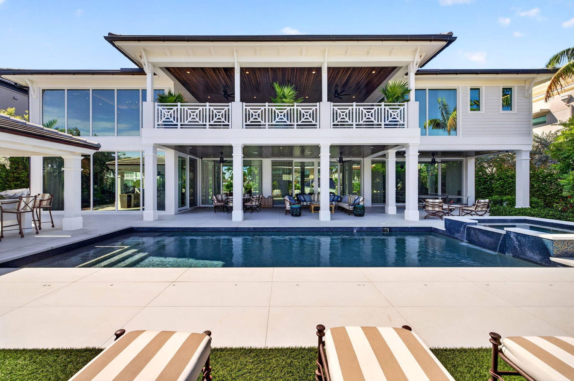 130_Rear Exterior and Pool - View 2