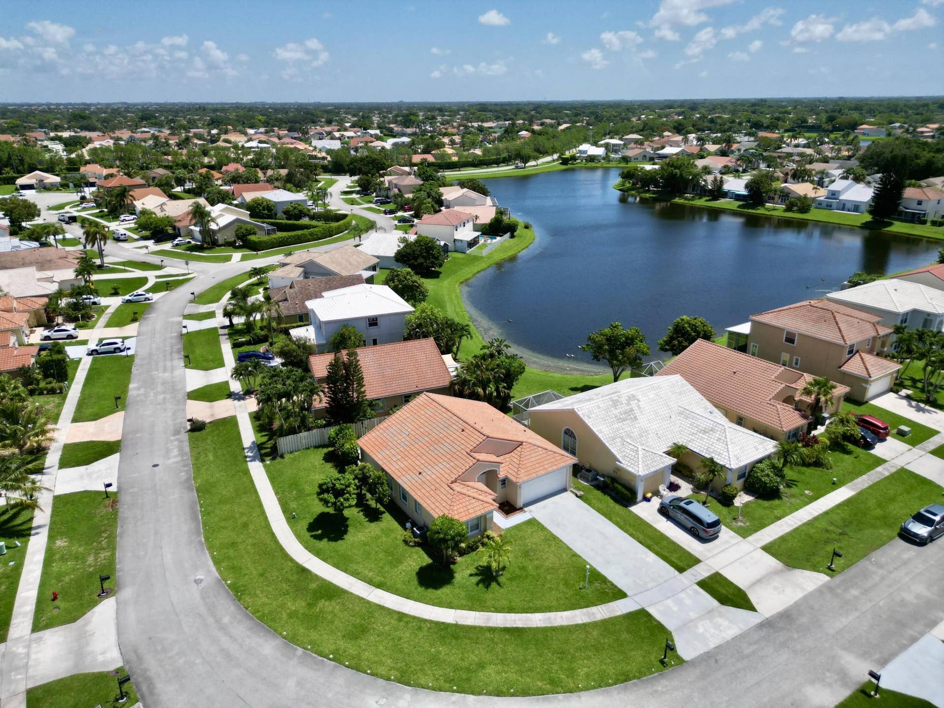 9671 TAVERNIER Drive, Boca Raton, Boca Raton, FL 33496 Corner Home View
