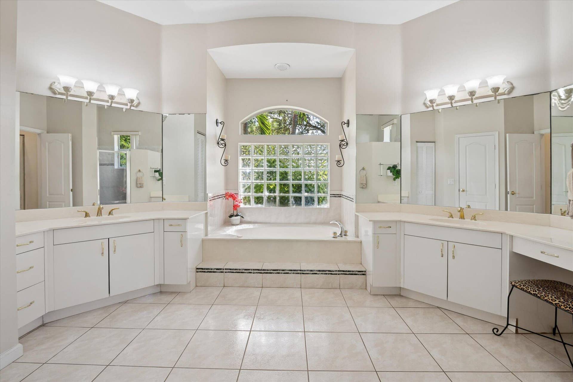 Huge primary bathroom