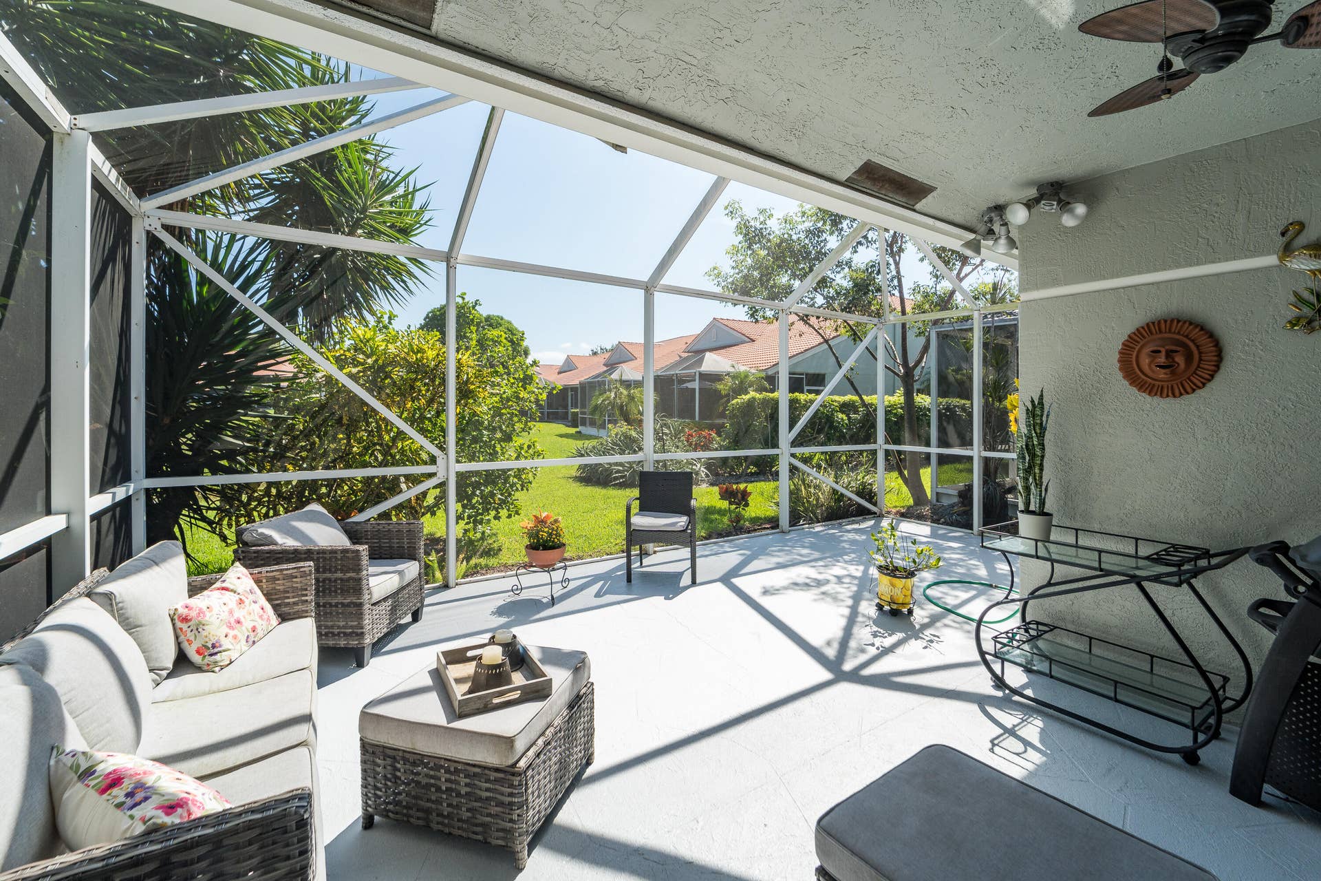 8116 Cormyour Way, Boynton Beach, FL 33472 Great for gatherings or just relaxing. Very private patio