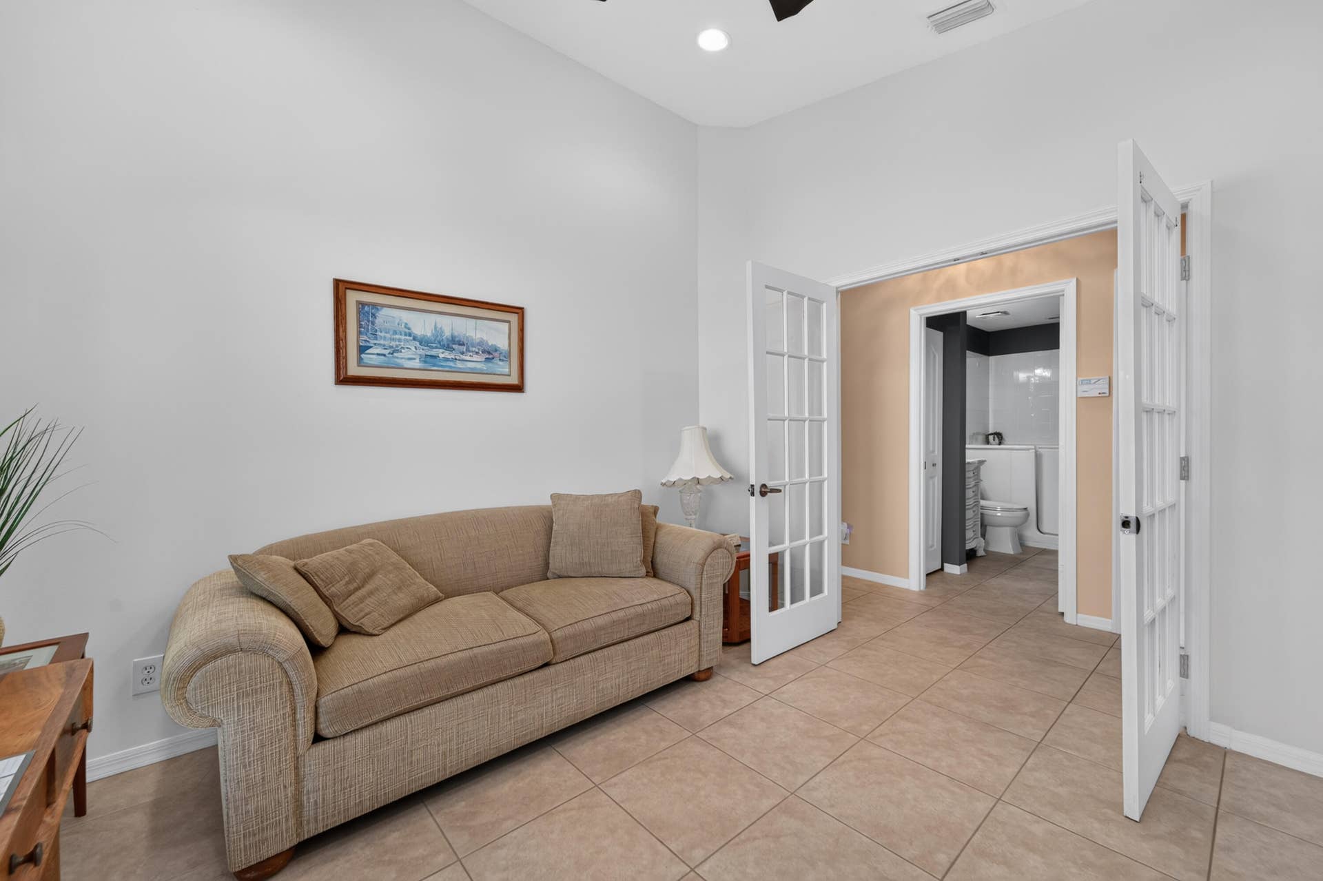 8116 Cormyour Way, Boynton Beach, FL 33472 Den or 3rd bedroom with double pane glass doors