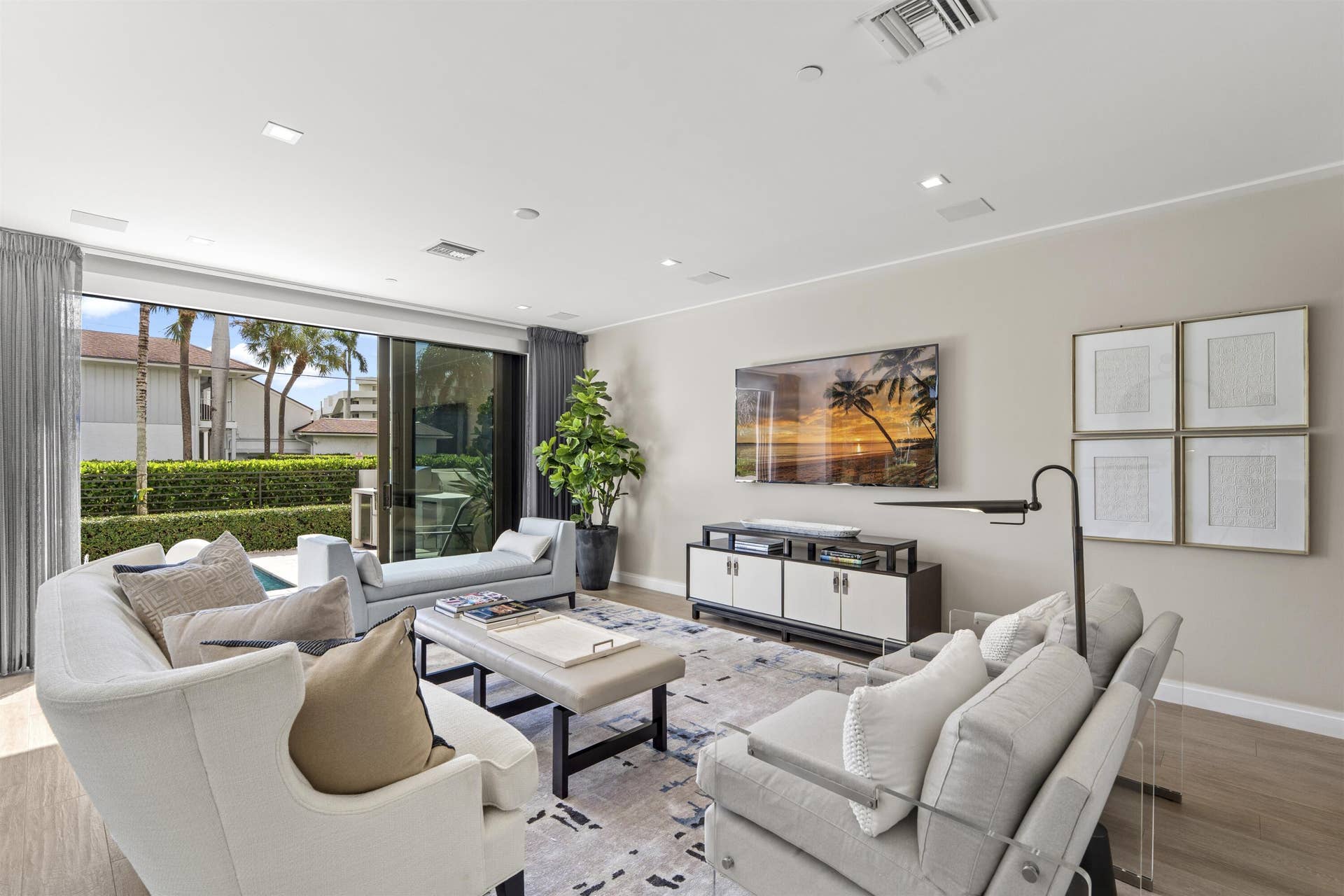 1st Floor opens to pool/summer kitchen