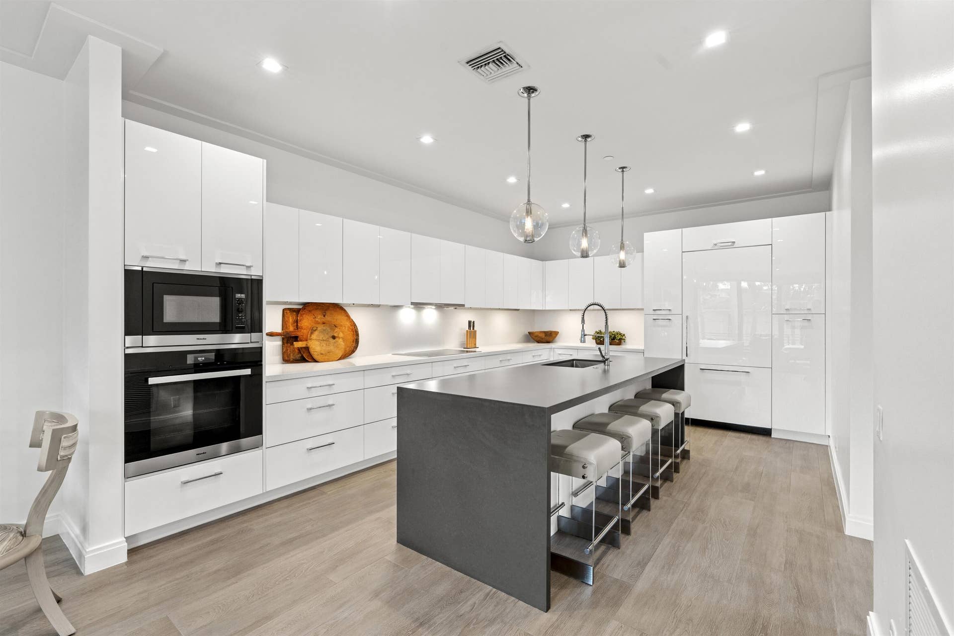 Suite of Miele appliances