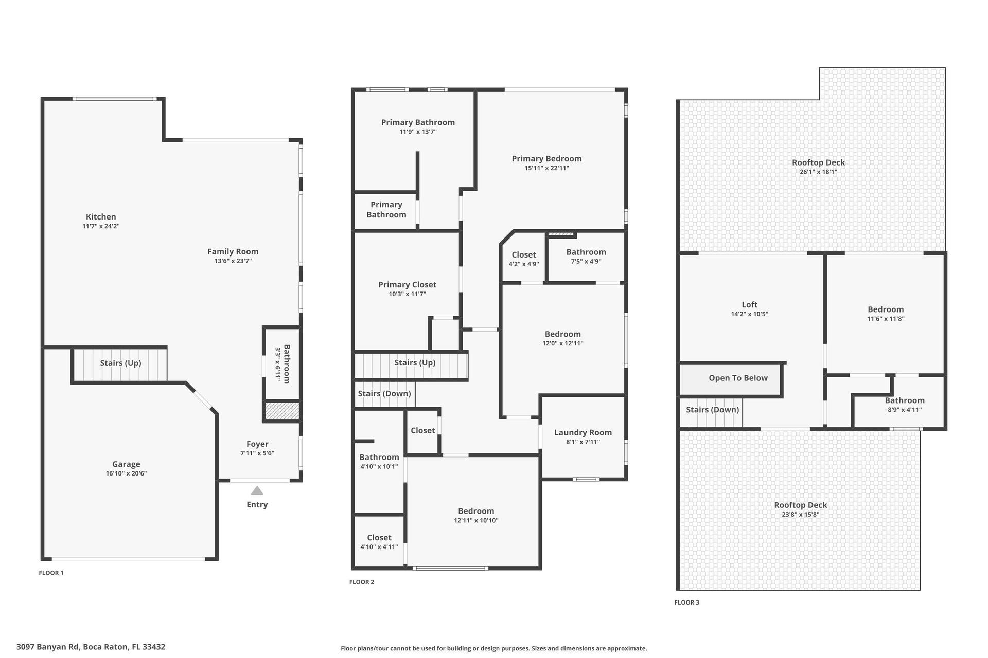 3097 Banyan Road, Boca Raton, Boca Raton, FL 33432 Floorplan