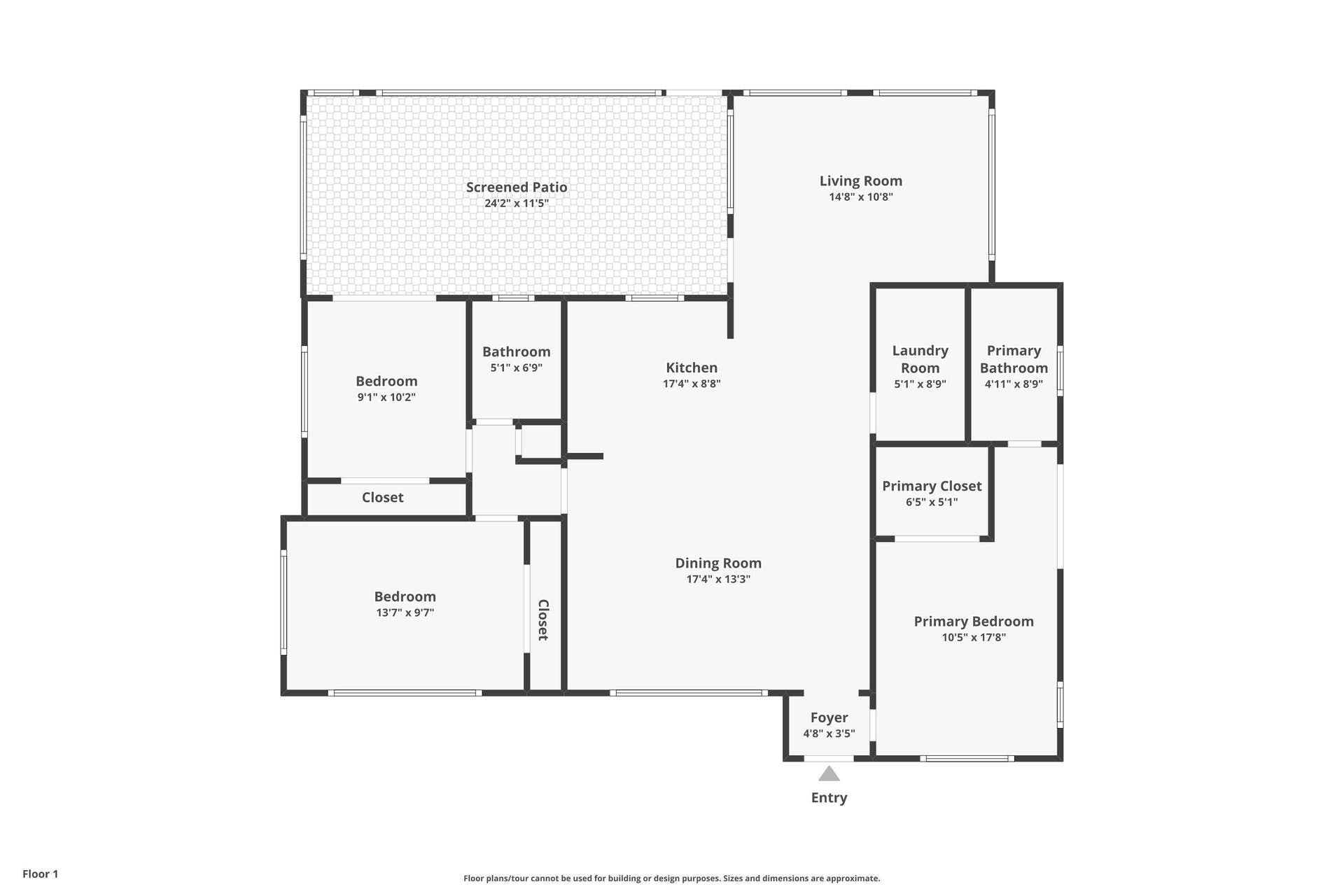 214 NE 28TH Road, Boca Raton, FL 33431 Floor Plan