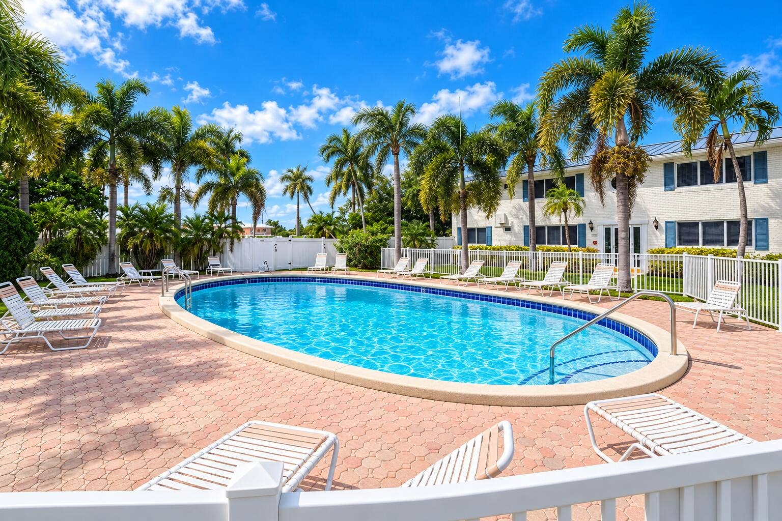 Sunny Tropical Poolside Retreat