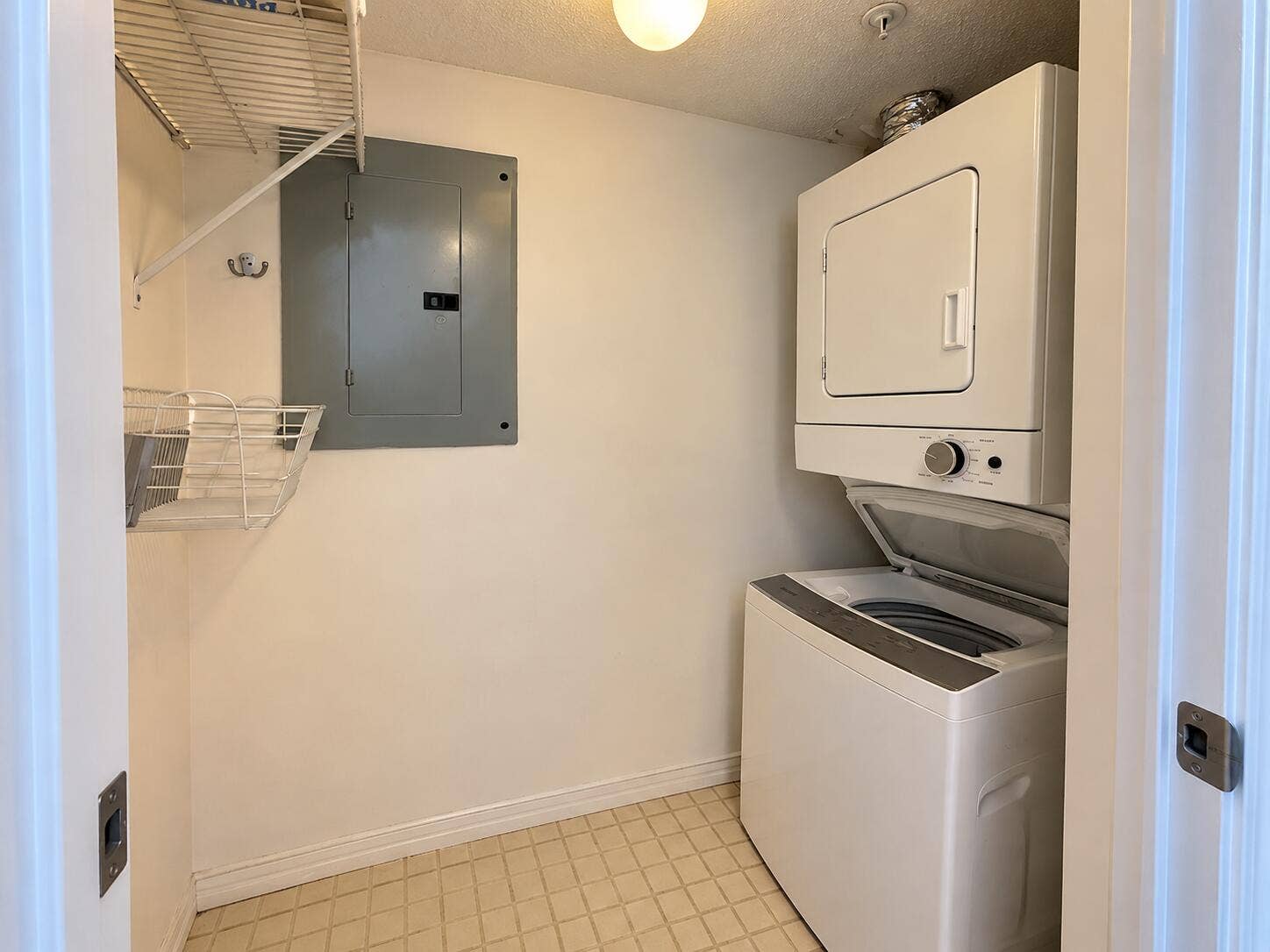 Bright Utility Laundry Closet