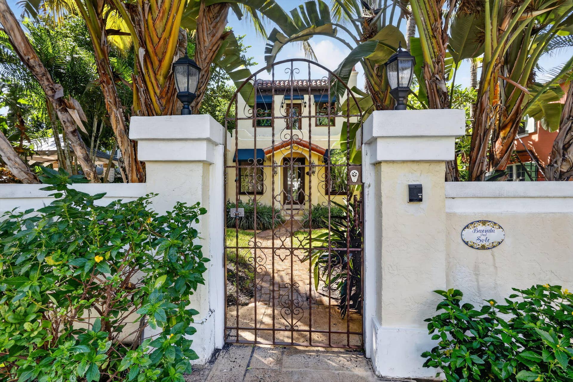 Wrought Iron Gate