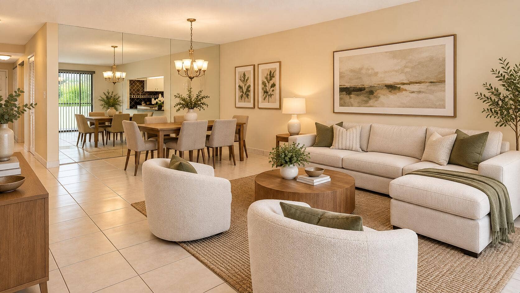 4409 NW 22ND Road, #403, Coconut Creek, Coconut Creek, FL 33066 Living/Dining Room