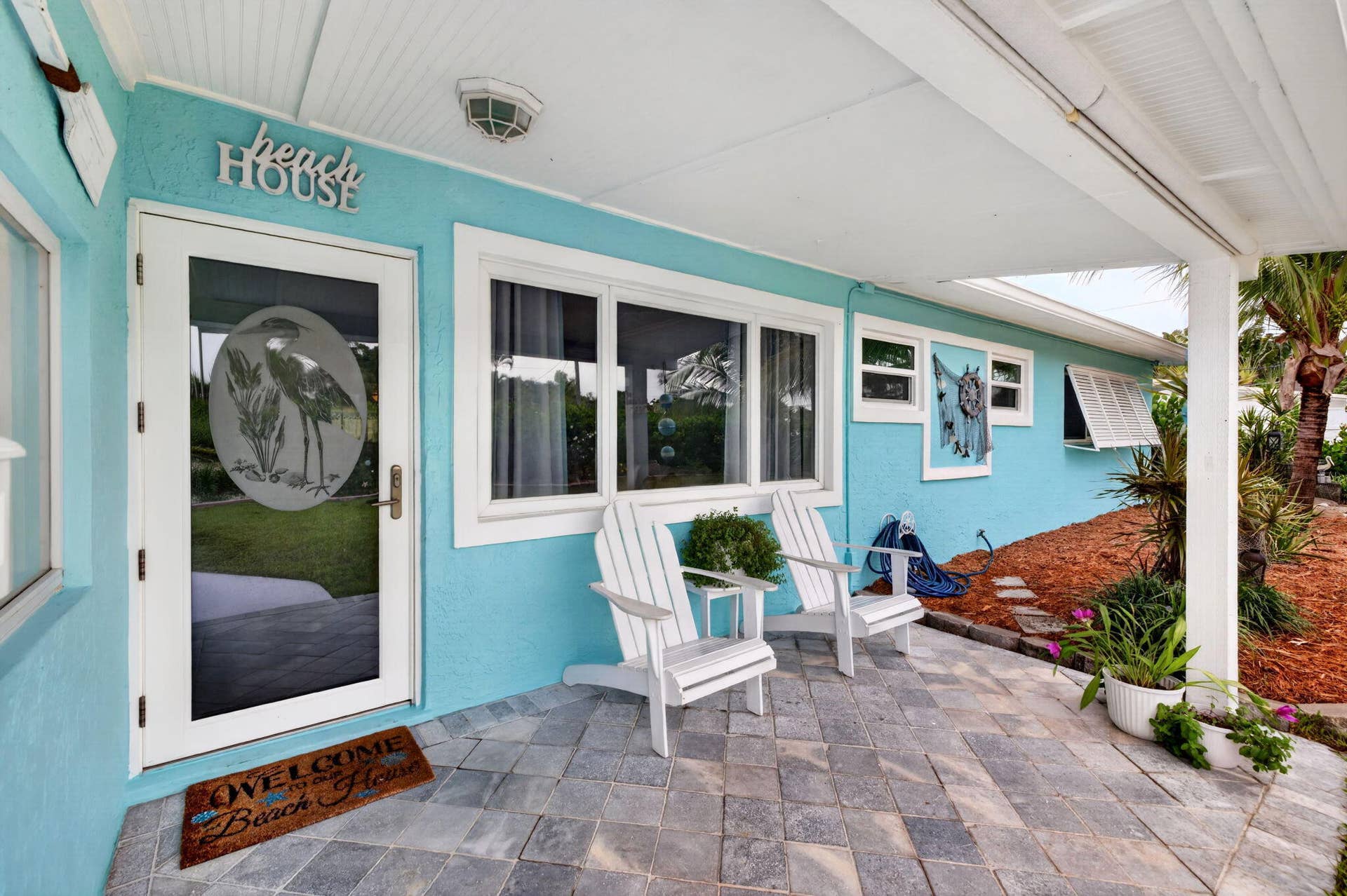 Covered front porch