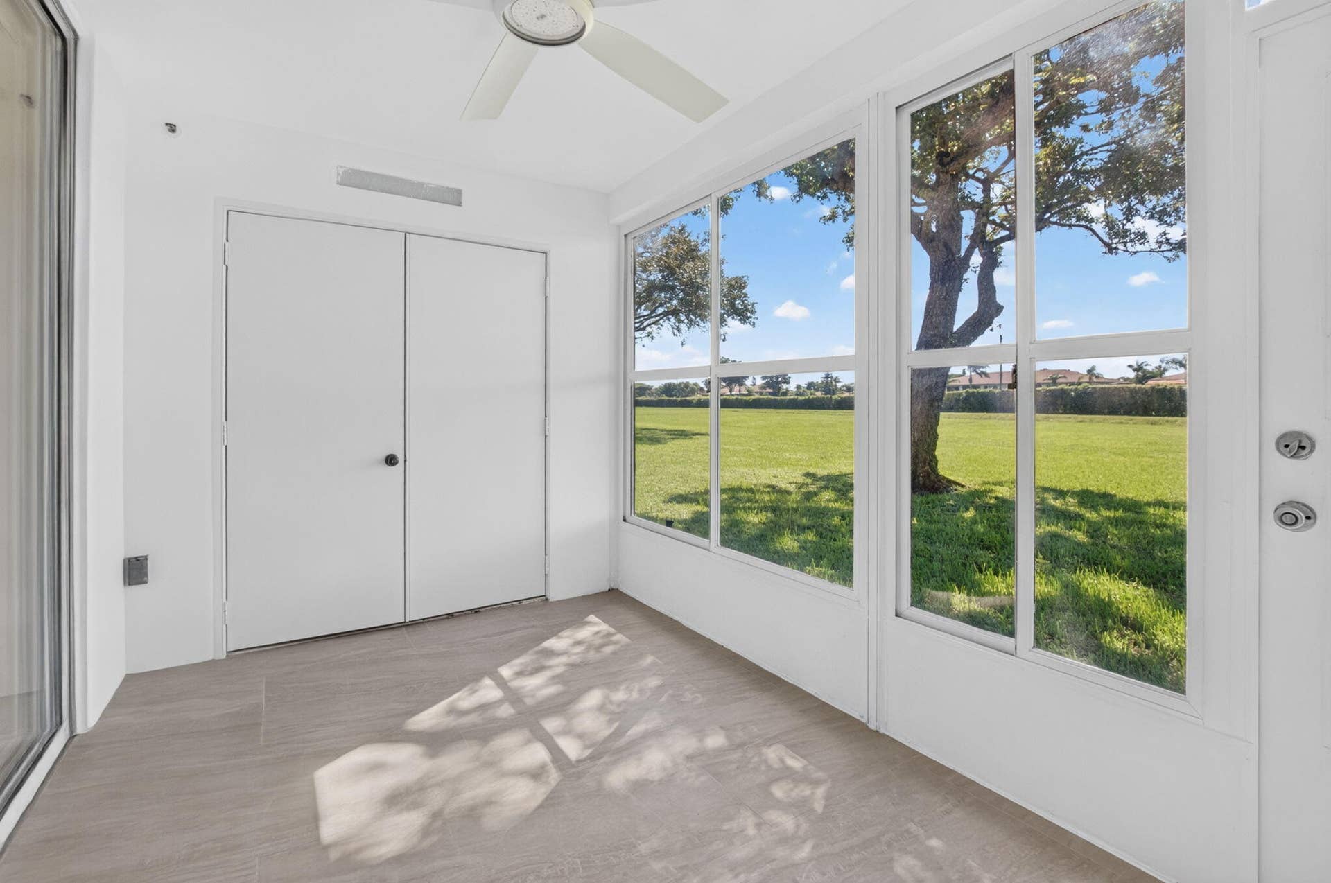 Sun Room with Storage