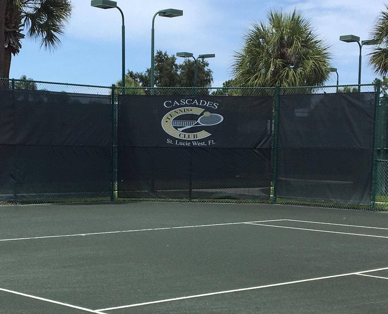 109 NW BAYCREST Court, Port St Lucie, FL 34986 Ten Har-Tru clay tennis courts