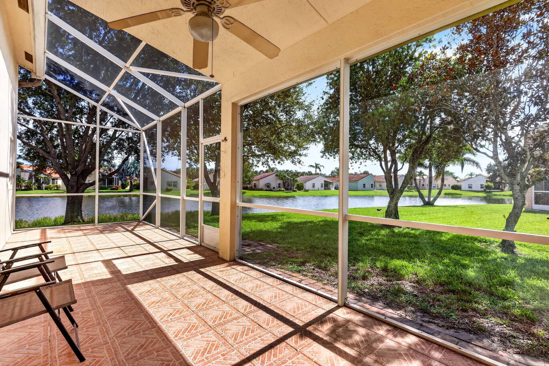 109 NW BAYCREST Court, Port St Lucie, FL 34986 Screened Patio