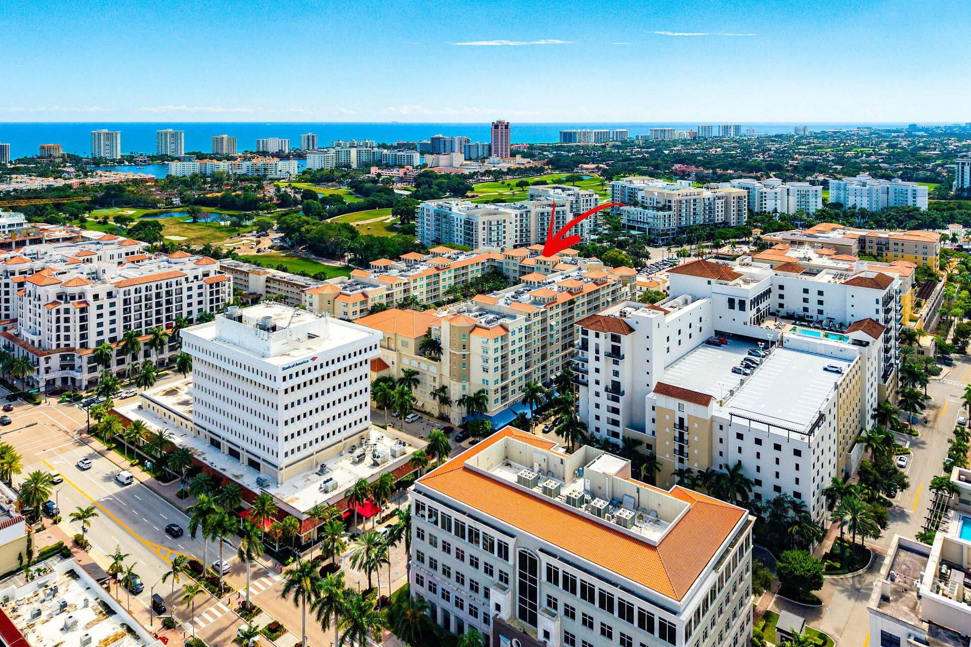 99 SE Mizner Boulevard, #627, Boca Raton, FL 33432 Aerial