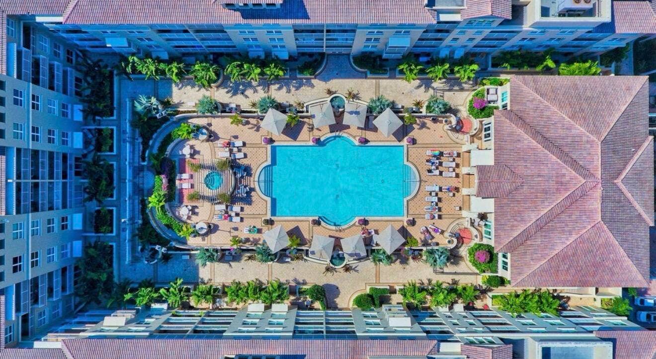 99 SE Mizner Boulevard, #627, Boca Raton, FL 33432 Top down pool
