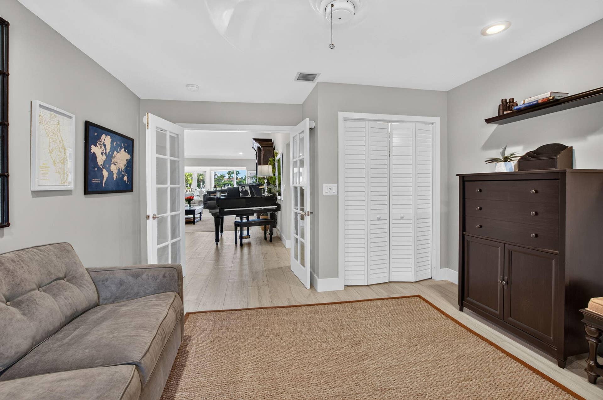 2321 SPANISH Trail, Delray Beach, FL 33483 SPACIOUS FOURTH BEDROOM/OFFICE
