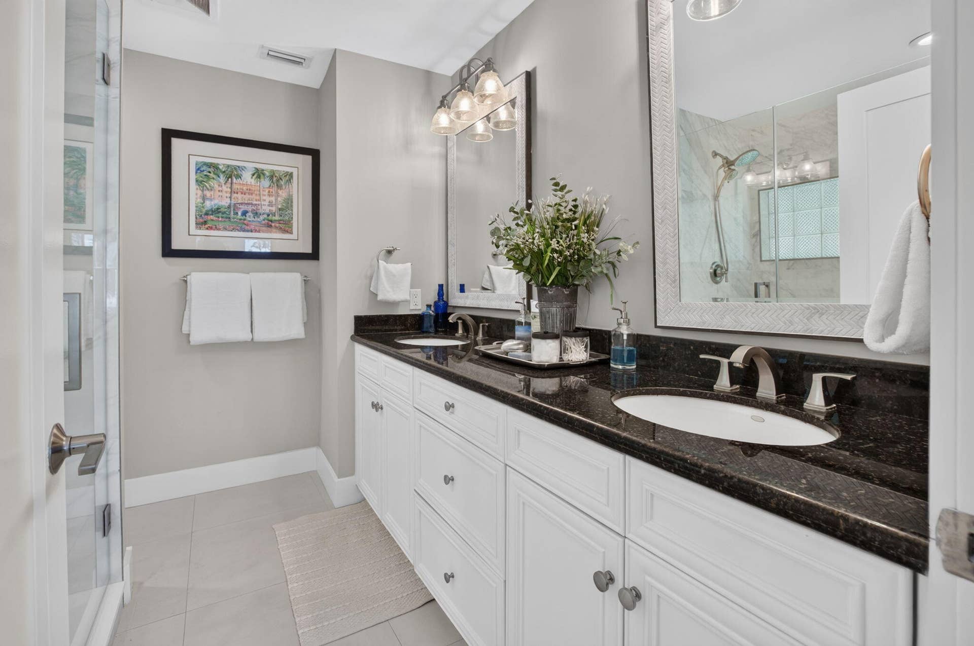 2321 SPANISH Trail, Delray Beach, FL 33483 EN SUITE BATH WITH DOUBLE SINK VANITY