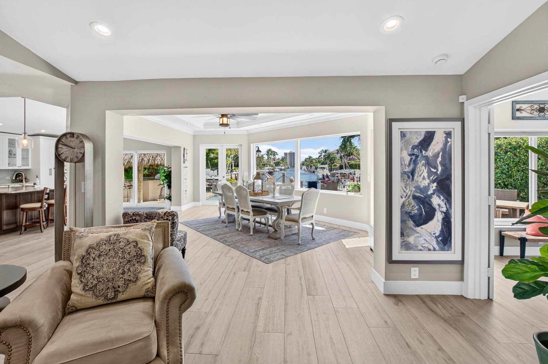 2321 SPANISH Trail, Delray Beach, FL 33483 FORMAL DINING ROOM WITH GORGEOUS VIEWS
