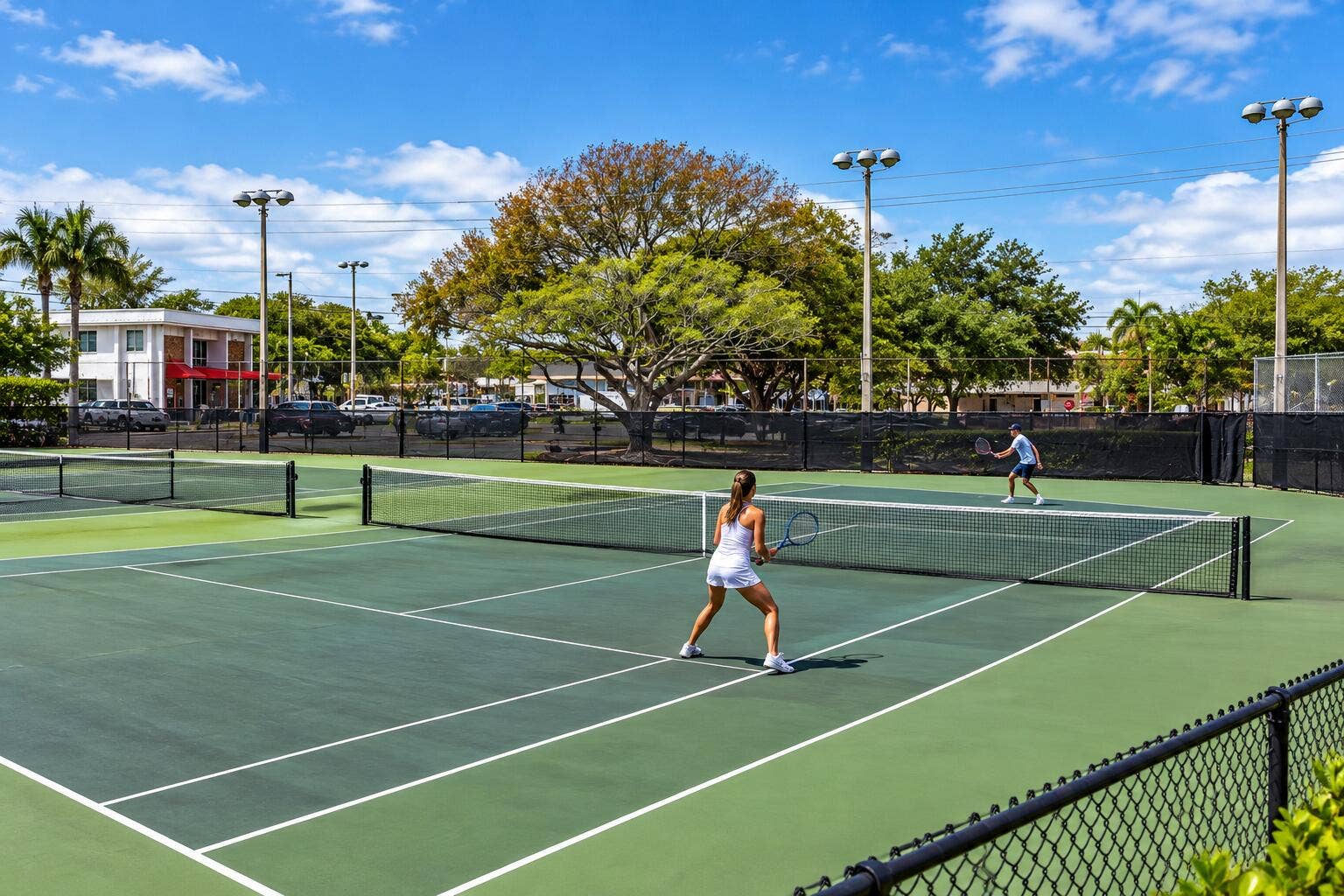 Tennis Courts South Olive Park
