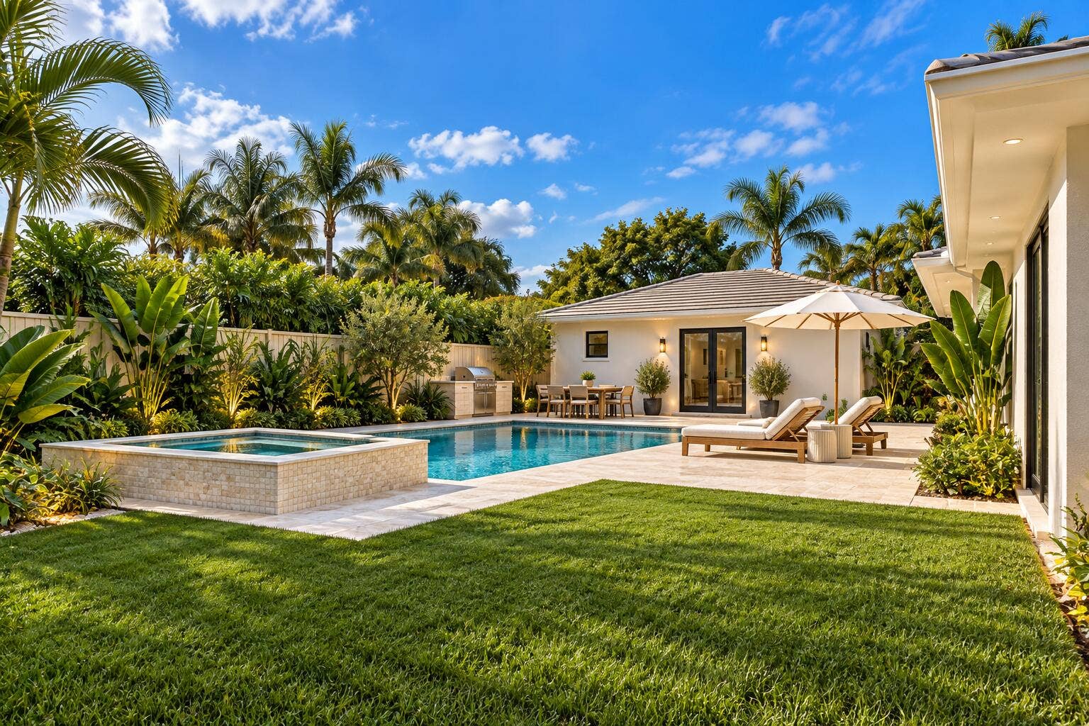 Rendering Back Yard