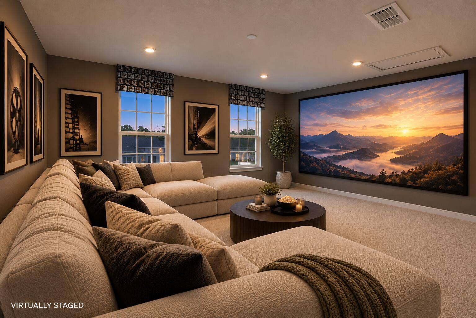 6555 POMELLO Court, Vero Beach, FL 32967 Cozy Sunset Home Theater Retreat