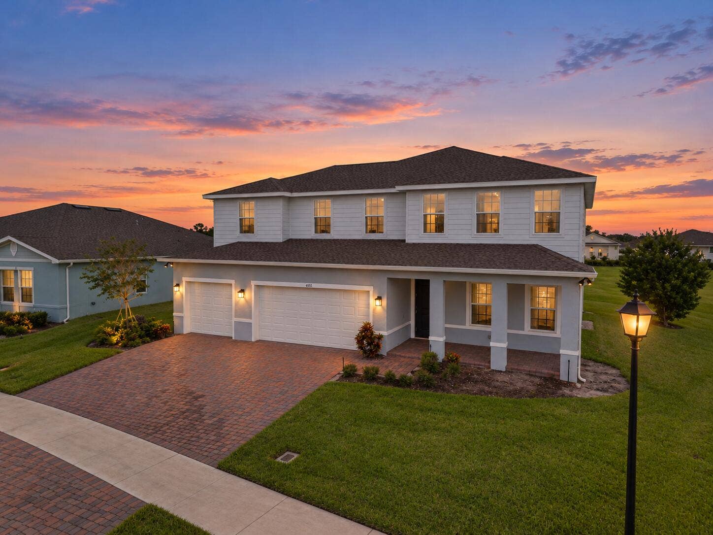 6555 POMELLO Court, Vero Beach, FL 32967 Twilight 6555