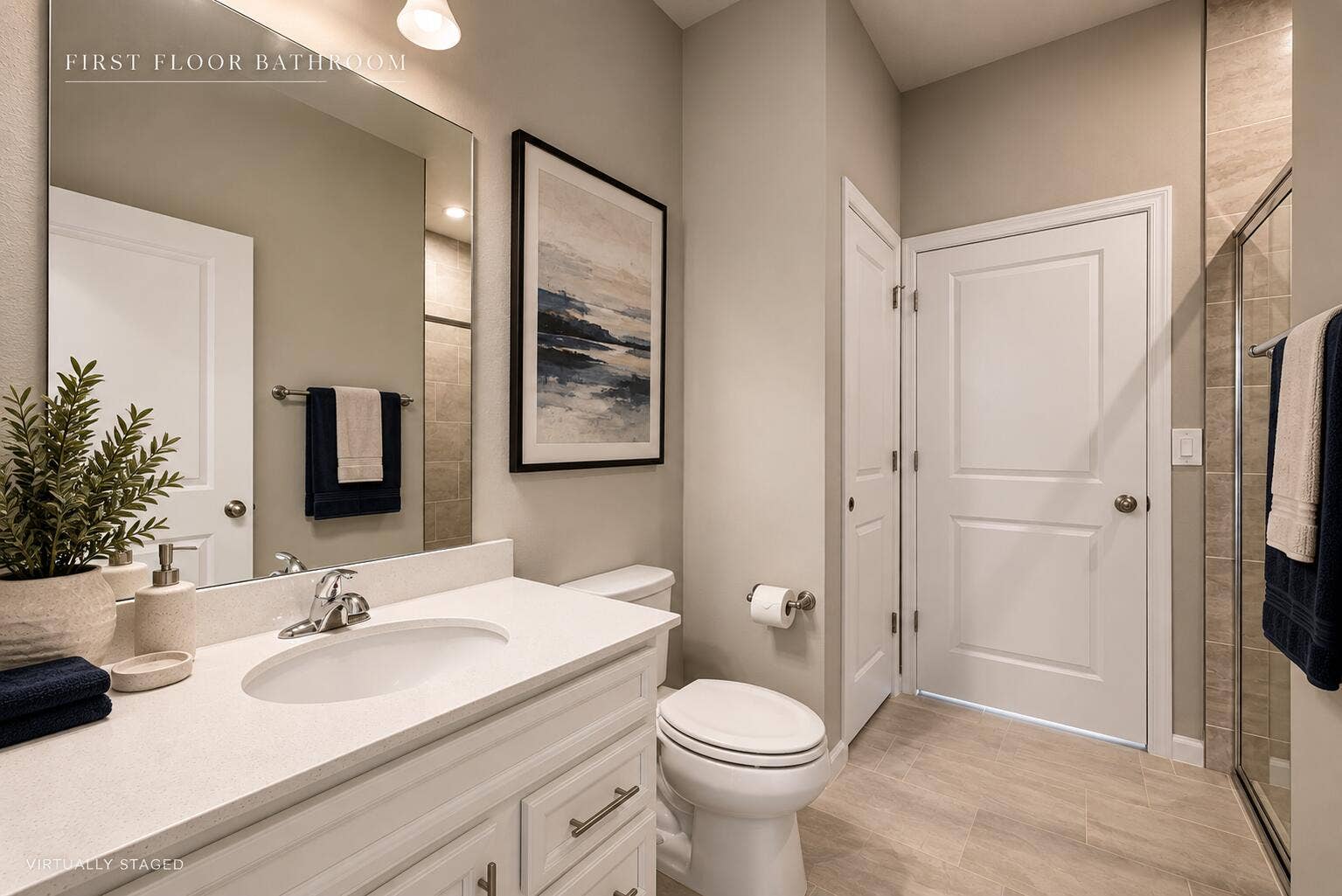 6555 POMELLO Court, Vero Beach, FL 32967 Modern First-Floor Bathroom Retreat