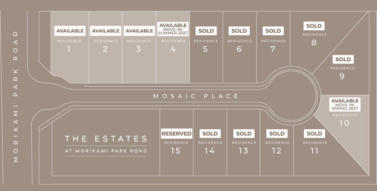 16717 MOSAIC Place, Delray Beach, FL 33446 Site Plan