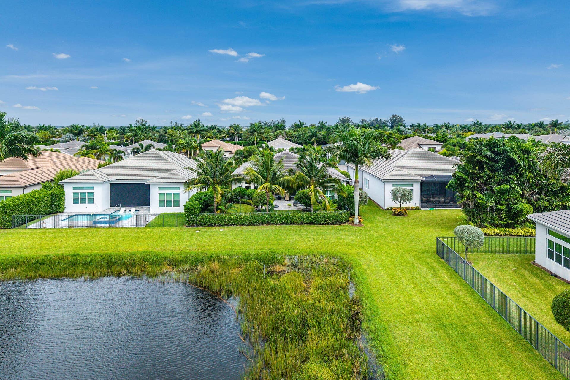 12953 VENETO SPRINGS Drive, Boynton Beach, FL 33473 Aerial View of House