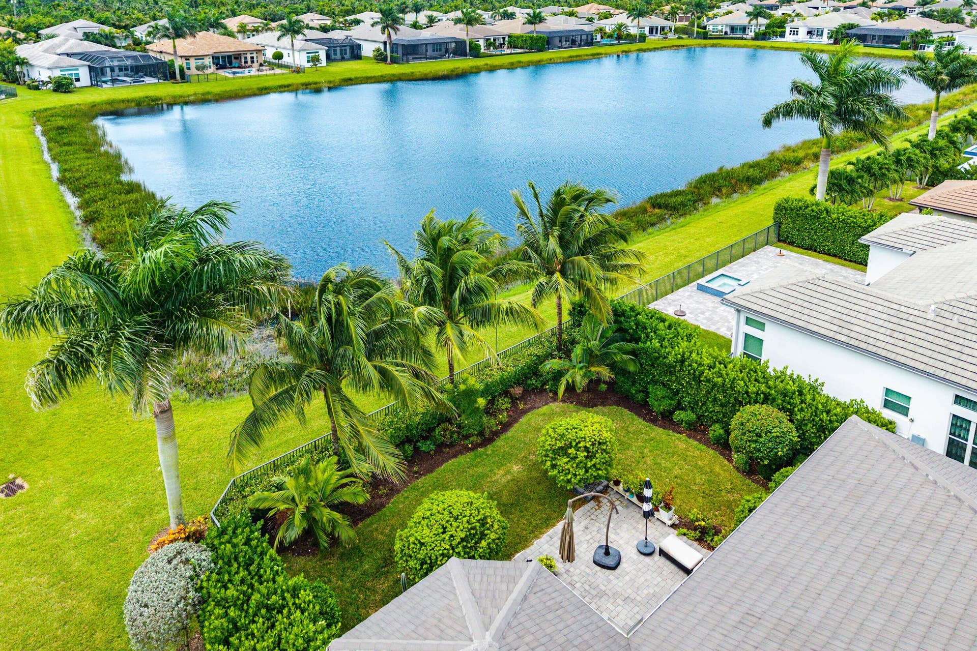 12953 VENETO SPRINGS Drive, Boynton Beach, FL 33473 Aerial View of House