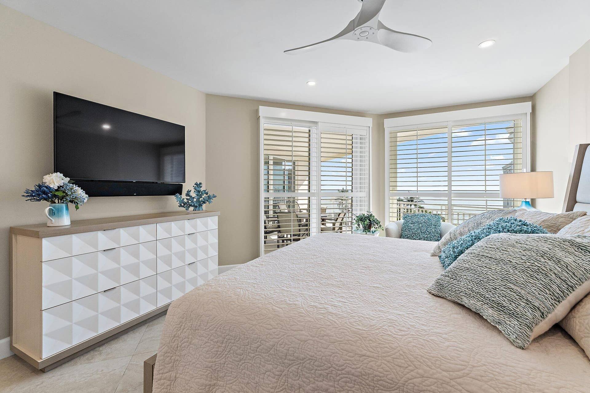 Primary Bedroom w/ Ocean Views