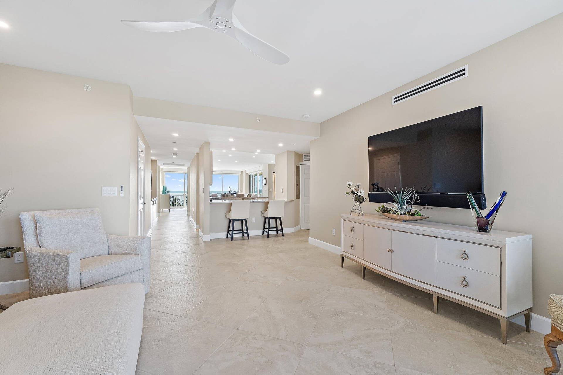 Tile Throughout Living Areas